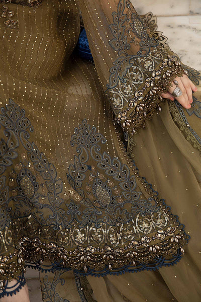 Maria B | Chiffon Formals 24 | Chiffon Suit | MPC-24-108 -  Maria B Formal - Original Designer Dress - House of Maryam