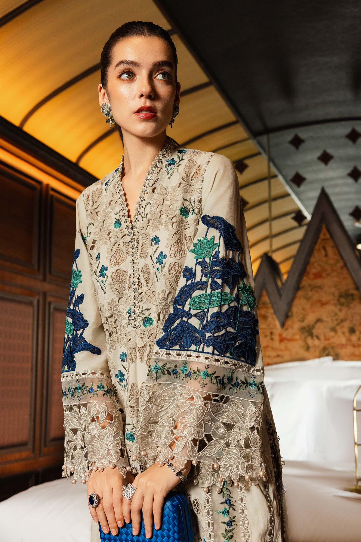Maria B | luxury Lawn 26 | EL-26-08, image 2
