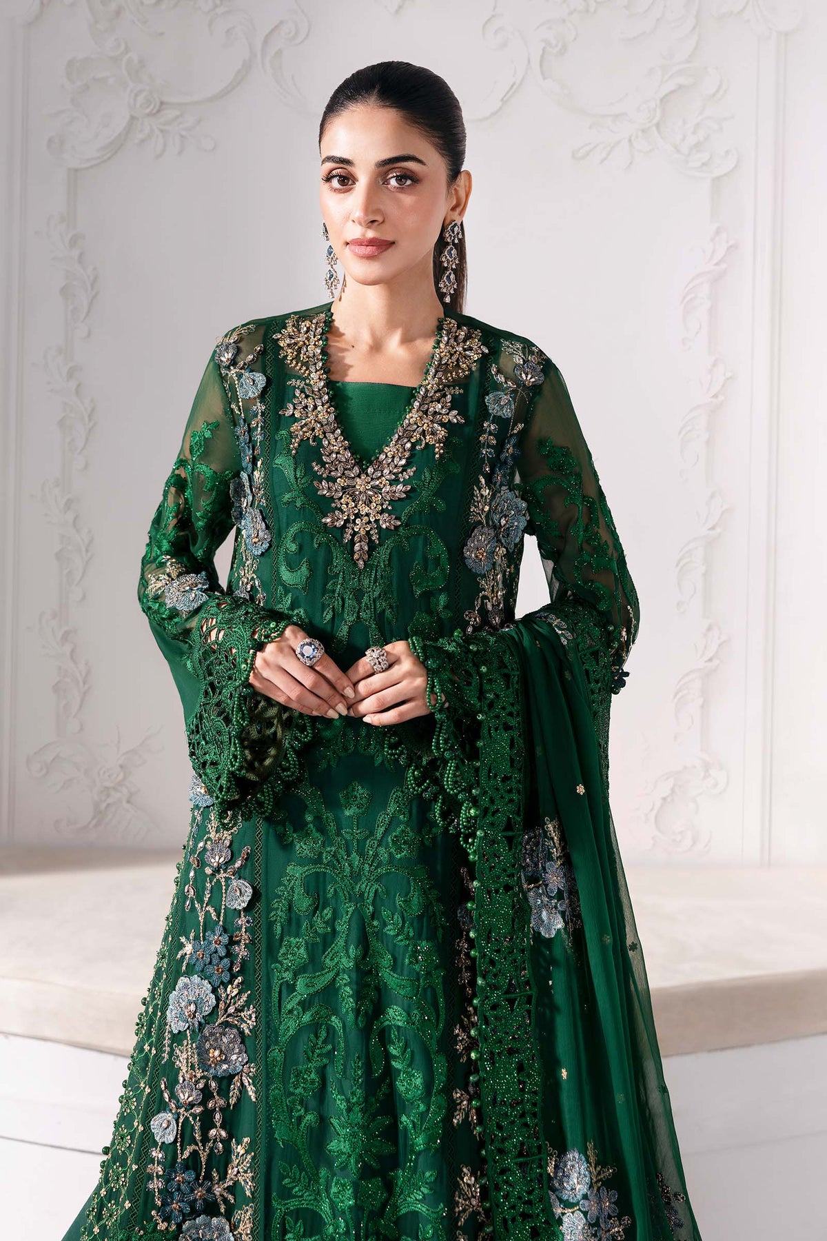 Maria B | Mbroidered 2025 | BD-3008 -  Maria B Ladies Clothes - Original Designer Dress - House of Maryam