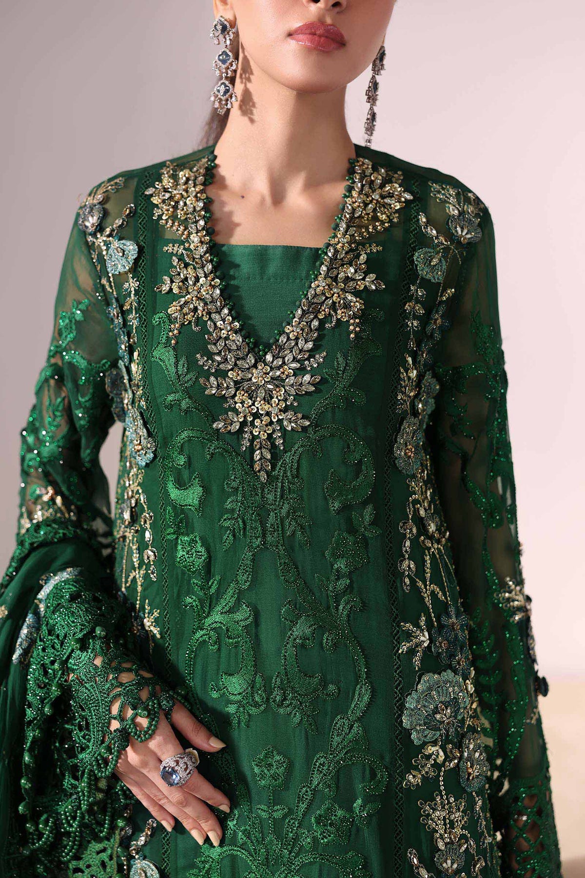 Maria B | Mbroidered 2025 | BD-3008 -  Maria B Ladies Clothes - Original Designer Dress - House of Maryam