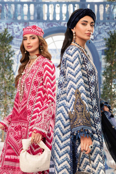 Maria.B | M Print Eid Edit | MPT-2208-A -  Maria B Luxury - Original Designer Dress - House of Maryam