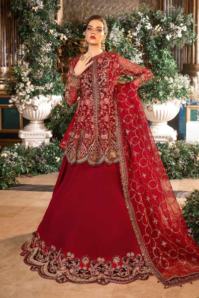 Maria B | Mbroidered Formals 24 | Organza Suit | BD-2908 -  Maria B Ladies Clothes - Original Designer Dress - House of Maryam