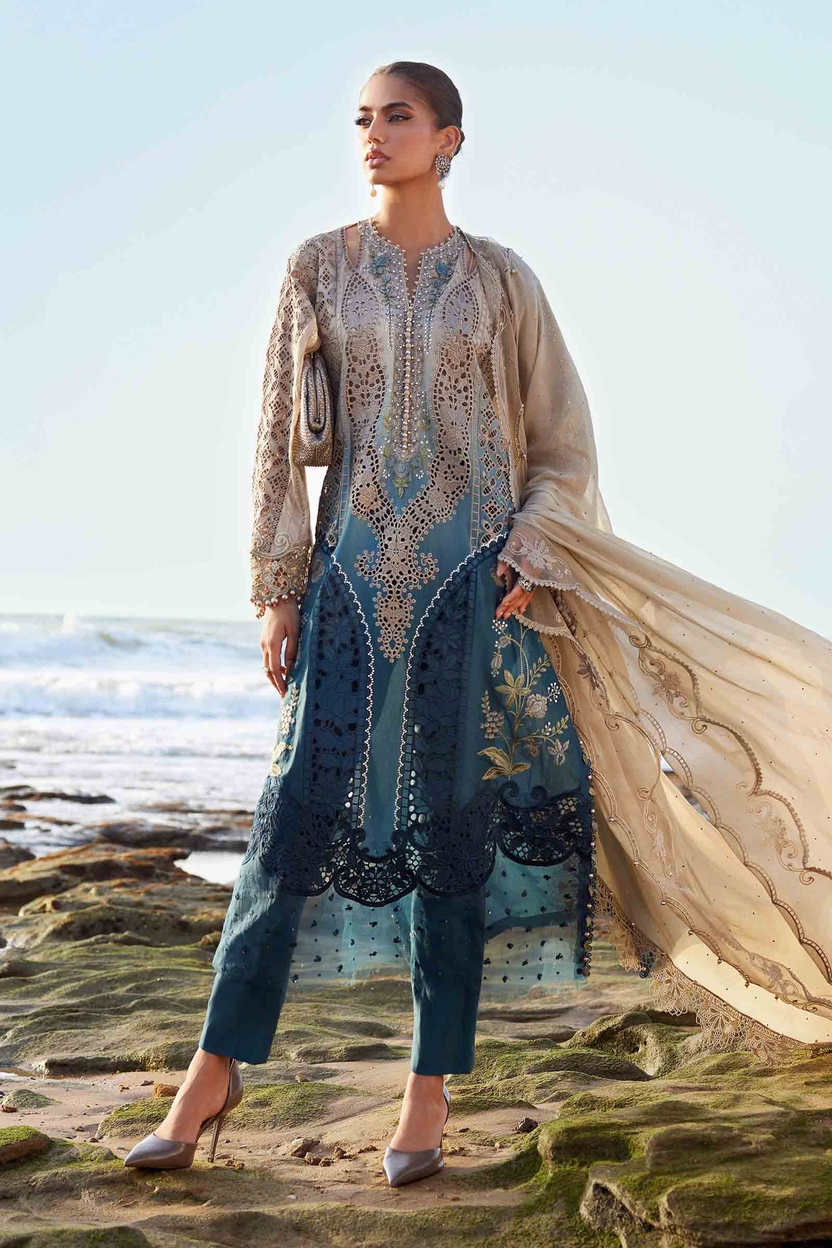Maria B | Eid Collection 25 | 25-08 -  Maria B Ladies Clothes - Original Designer Dress - House of Maryam