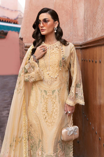 Maria B | Luxury Lawn 25 | D-2509-A -  Maria B Ladies Clothes - Original Designer Dress - House of Maryam