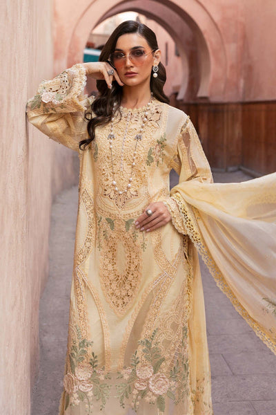 Maria B | Luxury Lawn 25 | D-2509-A -  Maria B Ladies Clothes - Original Designer Dress - House of Maryam