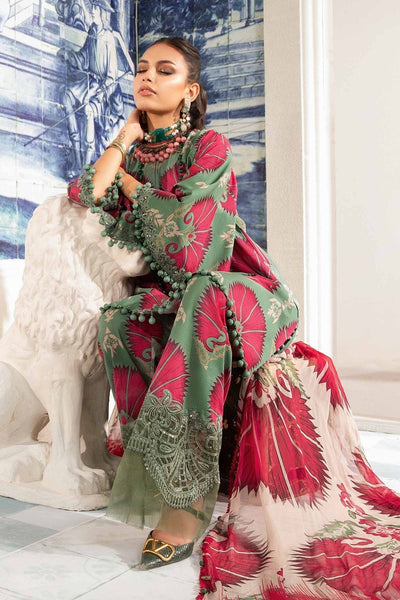 Maria.B | M Print Eid Edit | MPT-2209-A -  Maria B Luxury - Original Designer Dress - House of Maryam