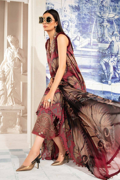 Maria.B | M Print Eid Edit | MPT-2209-B -  Maria B Luxury - Original Designer Dress - House of Maryam