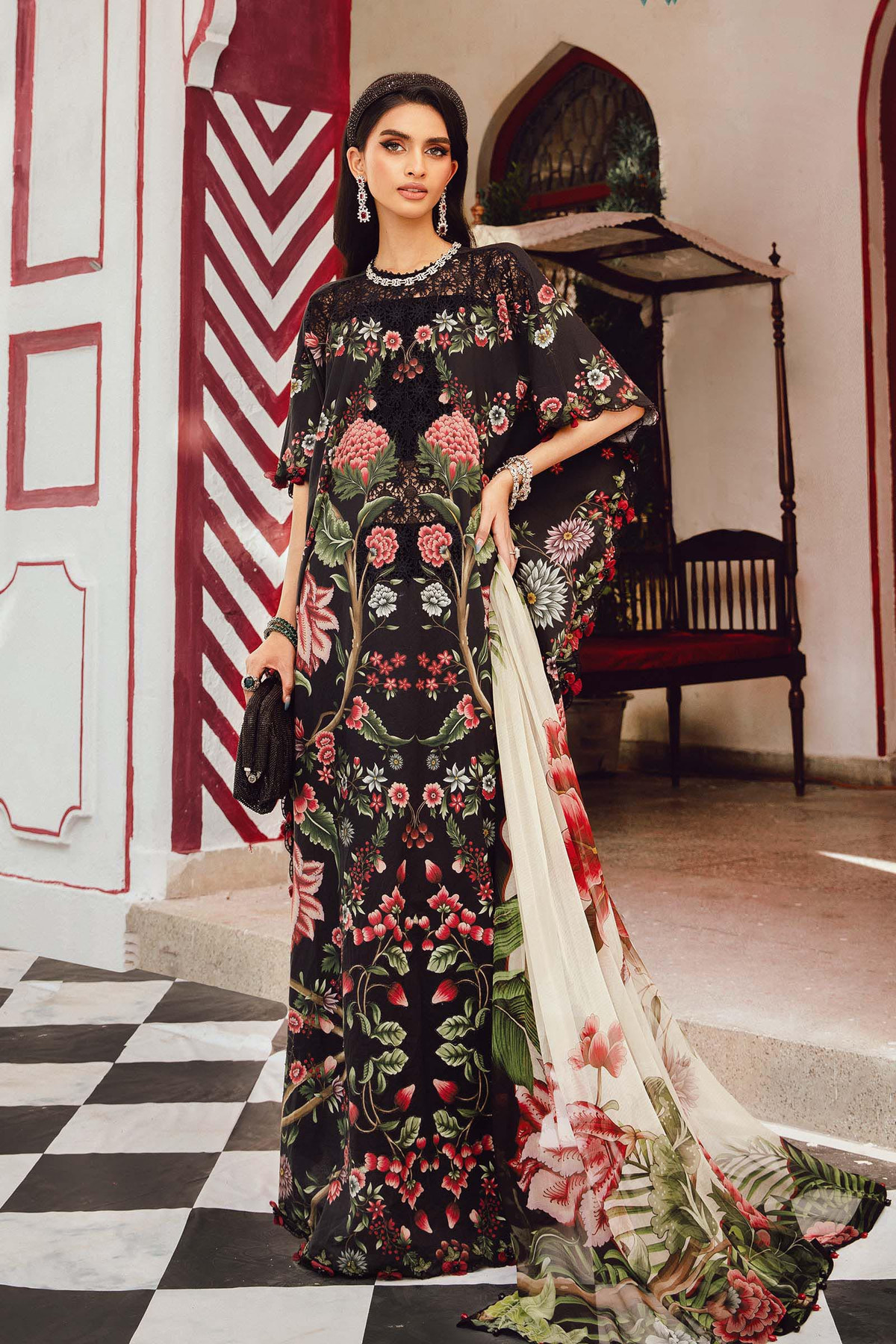 Maria B | M Prints Winter 25 |  MPT-2709-B