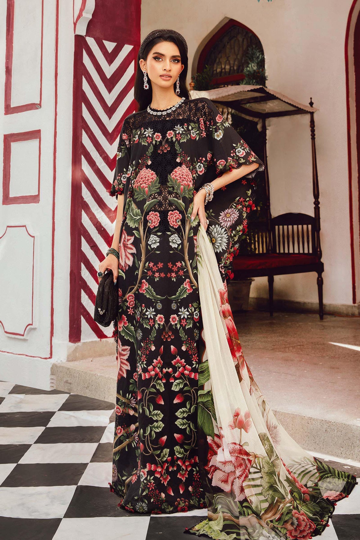 Maria B | M Prints Winter 25 |  MPT-2709-B