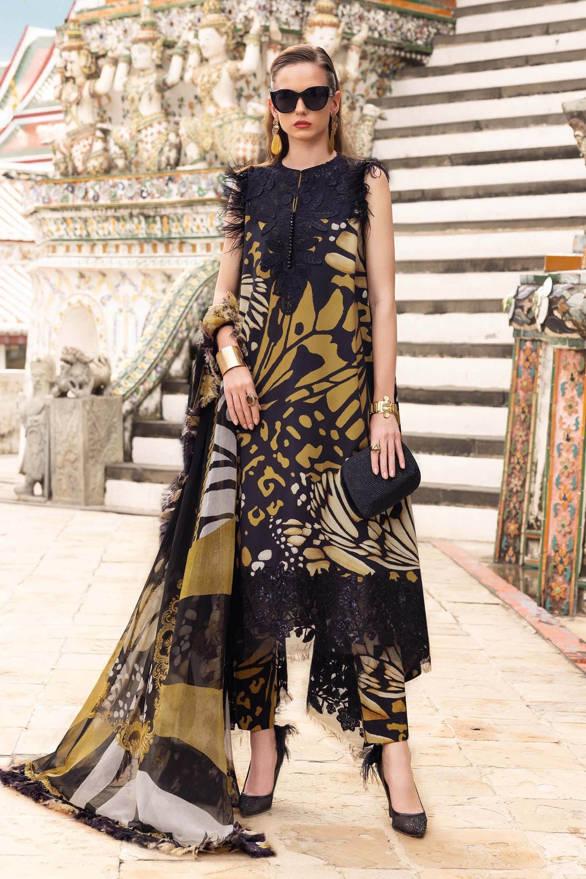 Maria B | M Prints Winter 25 | MPT-2809-B
