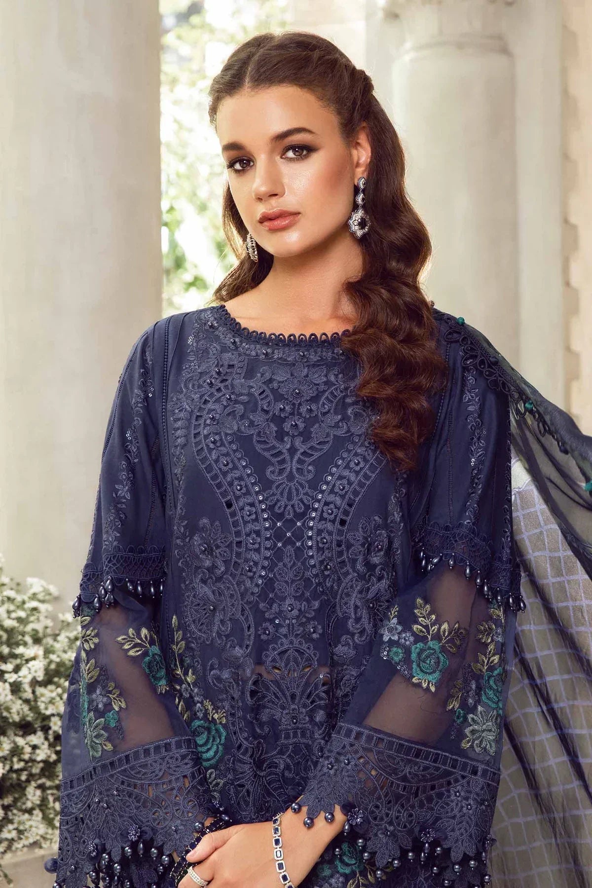 Maria B | Eid Lawn Collection | 09 -  Maria B Luxury - Original Designer Dress - House of Maryam