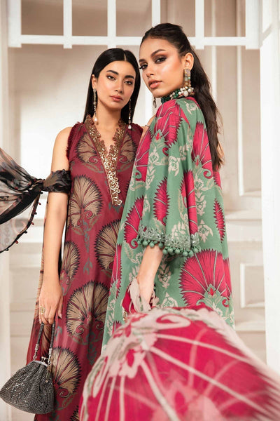 Maria.B | M Print Eid Edit | MPT-2209-A -  Maria B Luxury - Original Designer Dress - House of Maryam