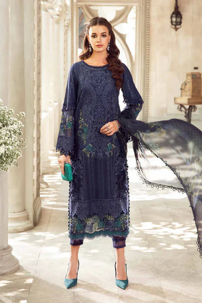 Maria B | Eid Lawn Collection | 09 -  Maria B Luxury - Original Designer Dress - House of Maryam