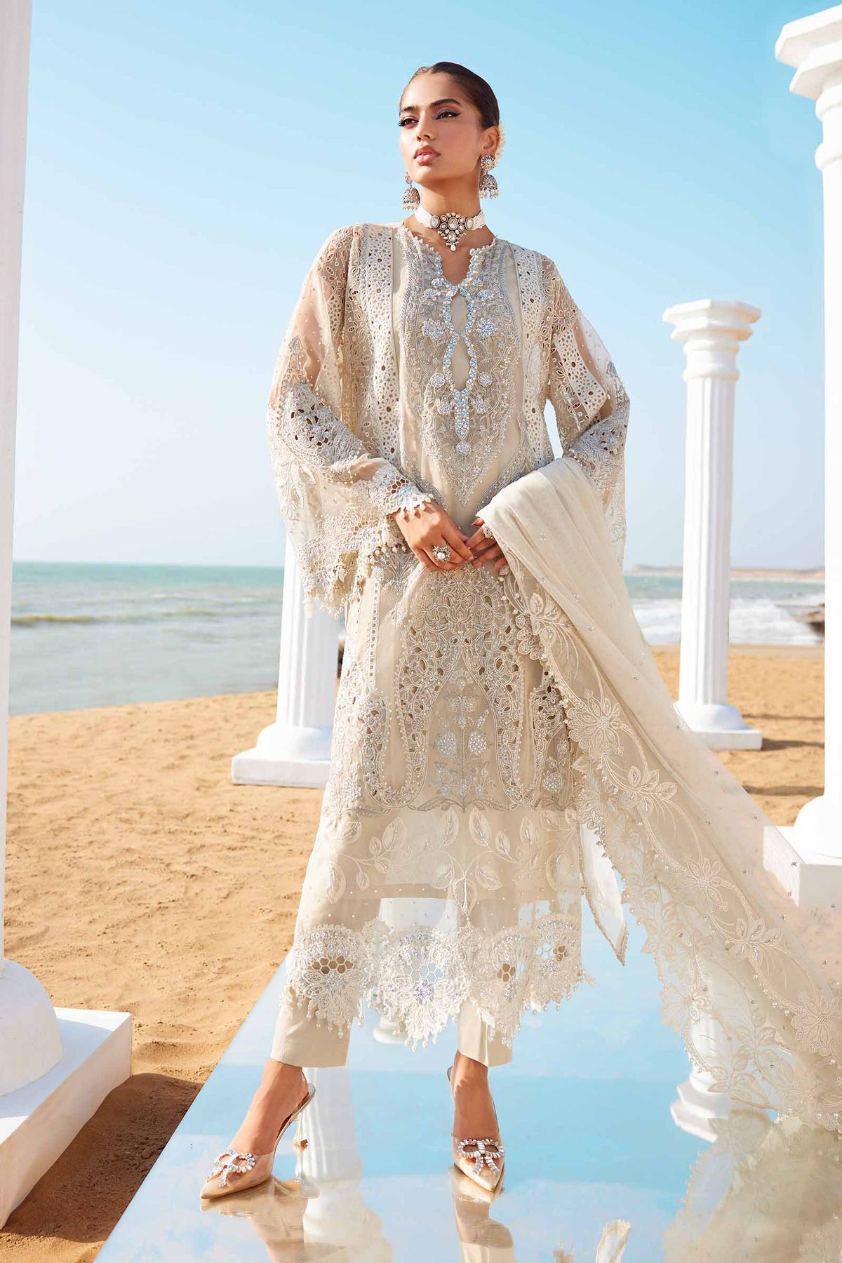 Maria B | Eid Collection 25 | 25-09 -  Maria B Ladies Clothes - Original Designer Dress - House of Maryam