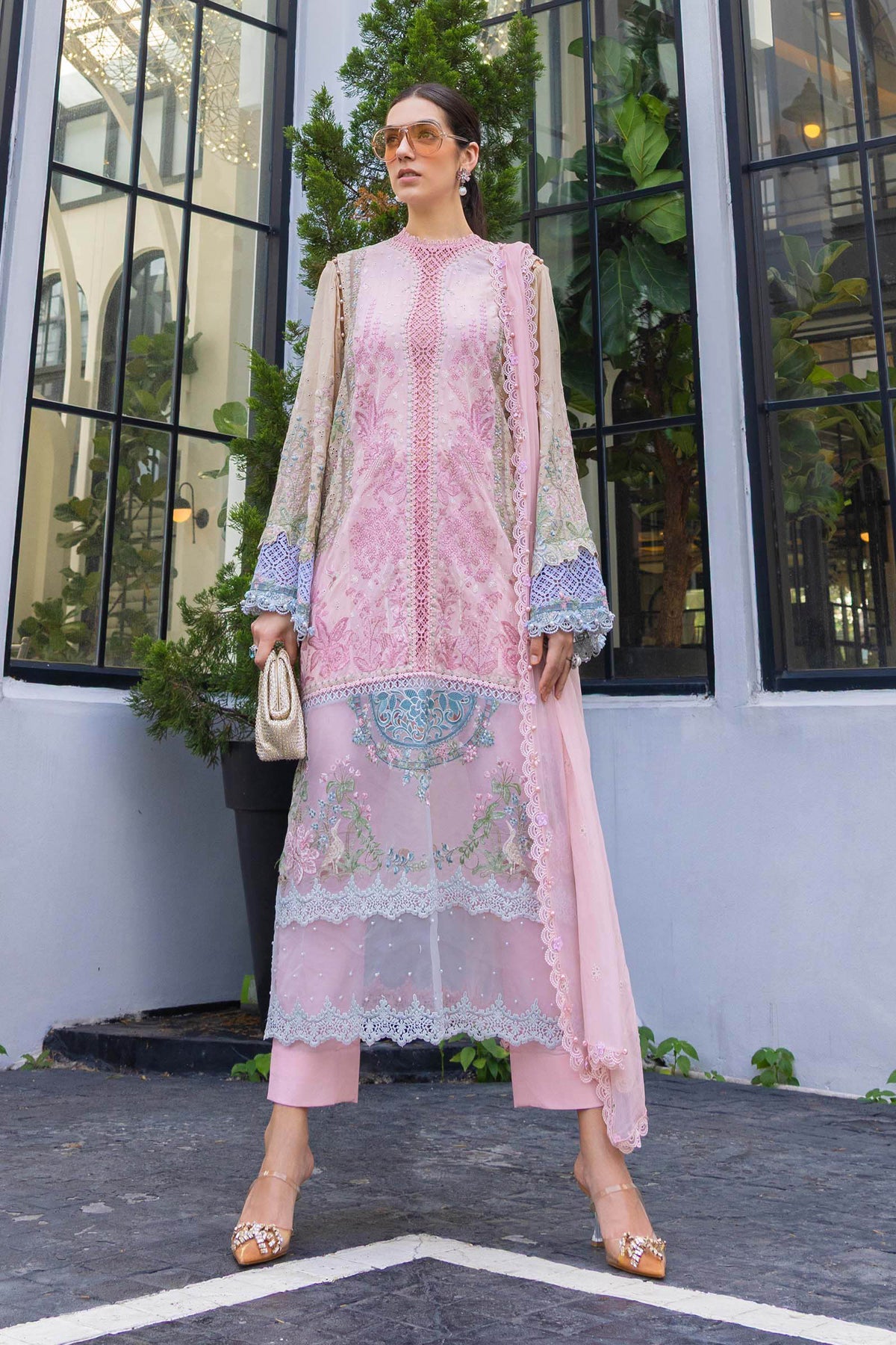 Maria B | luxury Lawn 26 | EL-26-09, image 5