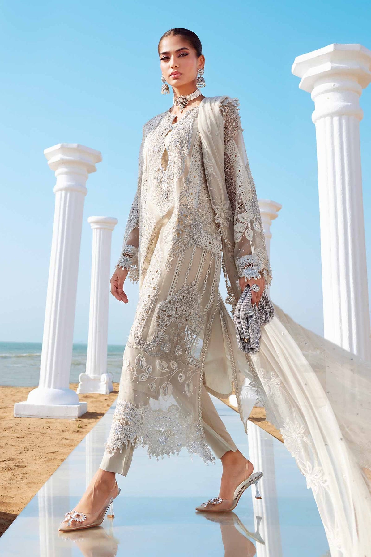 Maria B | Eid Collection 25 | 25-09 -  Maria B Ladies Clothes - Original Designer Dress - House of Maryam