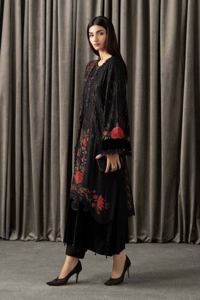 Maria B | Winter Luxe Pret 25 | WLS-1309-Black