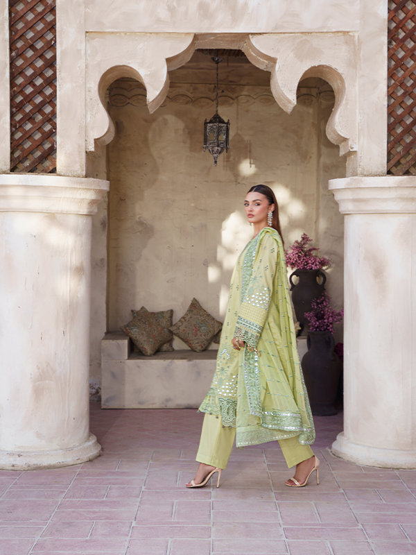 Zebtan | Zeenat Luxury Lawn Eid Collection | ZL 02 by Designer Zebtan - House of Maryam - Pakistani Designer Ethnic Wear in {{ shop.shopifyCountryName }}