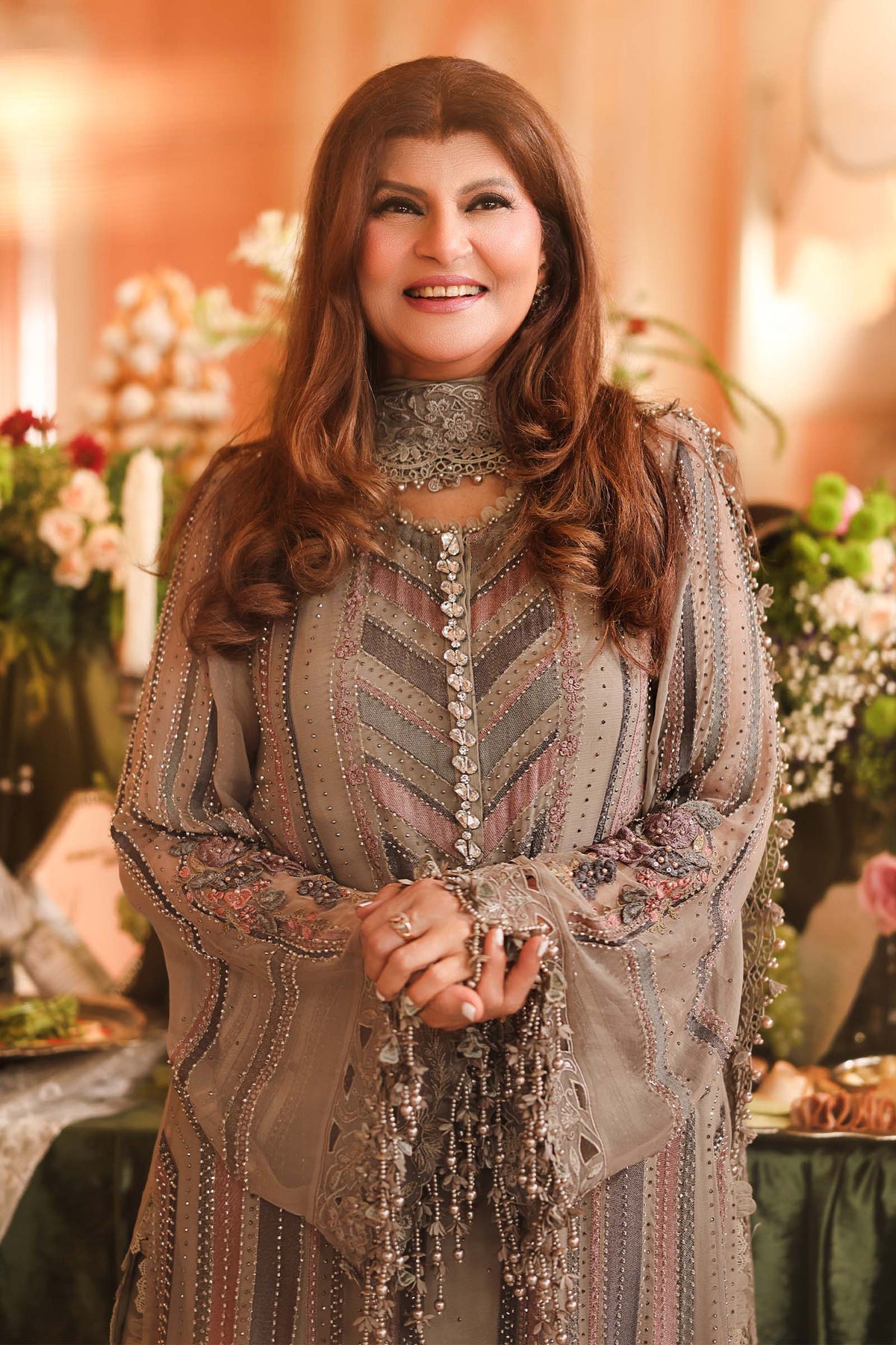 Maria B | Royale Tea Affair | MPC-26-201-Antique Grey, image 6
