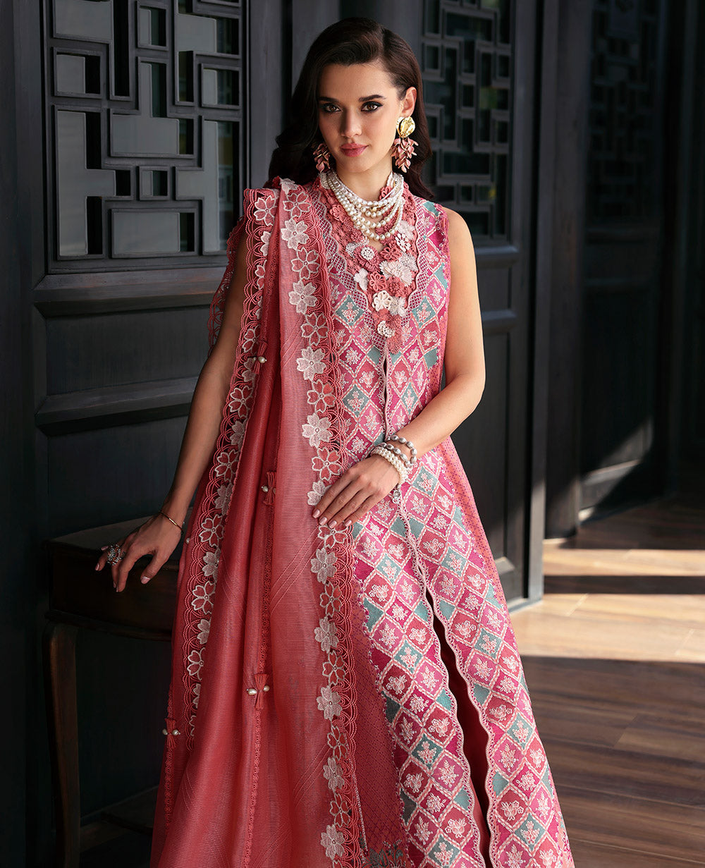 Republic Womenswear | Kalani Eid Luxury Lawn 25 | D1-A - Ayra -  Republic Womenswear Ladies Clothes - Original Designer Dress - House of Maryam