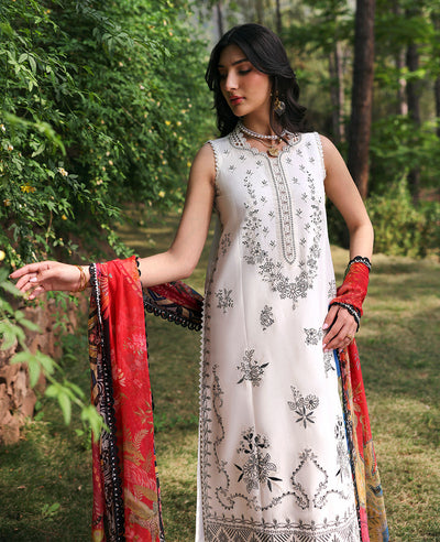 Republic Womenswear | Talia Luxury Lawn 25 | D1-B - Lunara -  Republic Womenswear Ladies Clothes - Original Designer Dress - House of Maryam