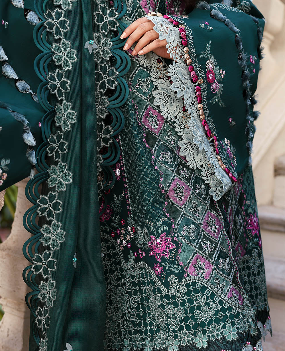 Republic Womenswear | Kalani Eid Luxury Lawn 25 | D1-B - Zehra -  Republic Womenswear Ladies Clothes - Original Designer Dress - House of Maryam