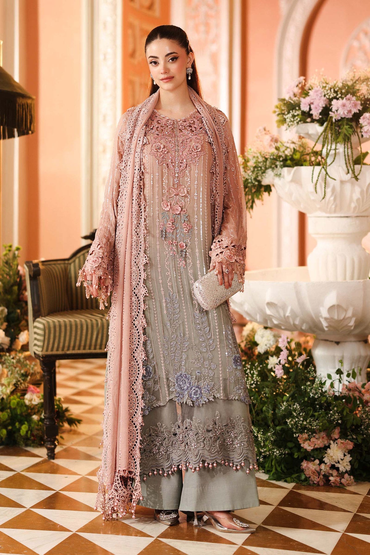 Maria B | Royale Tea Affair | MPC-26-202-Ombre Blossom, image 2