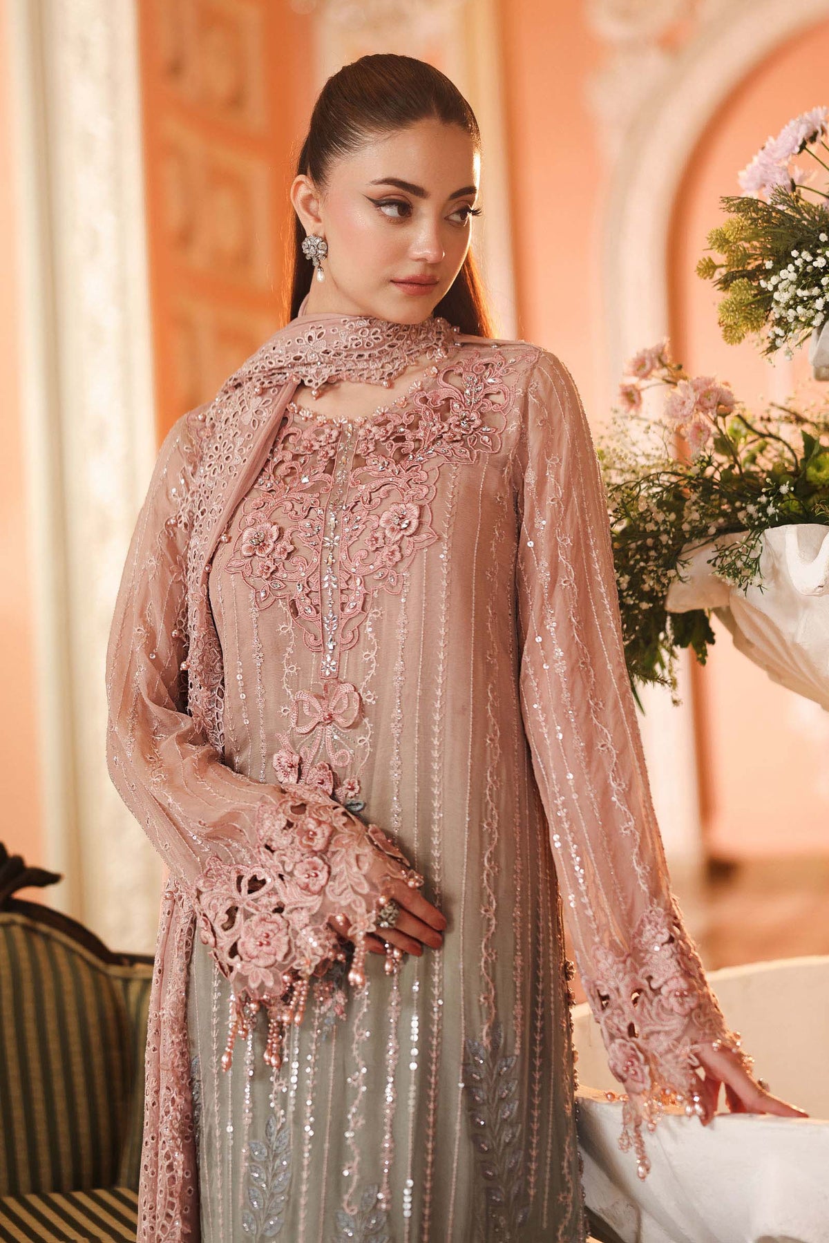 Maria B | Royale Tea Affair | MPC-26-202-Ombre Blossom, image 3