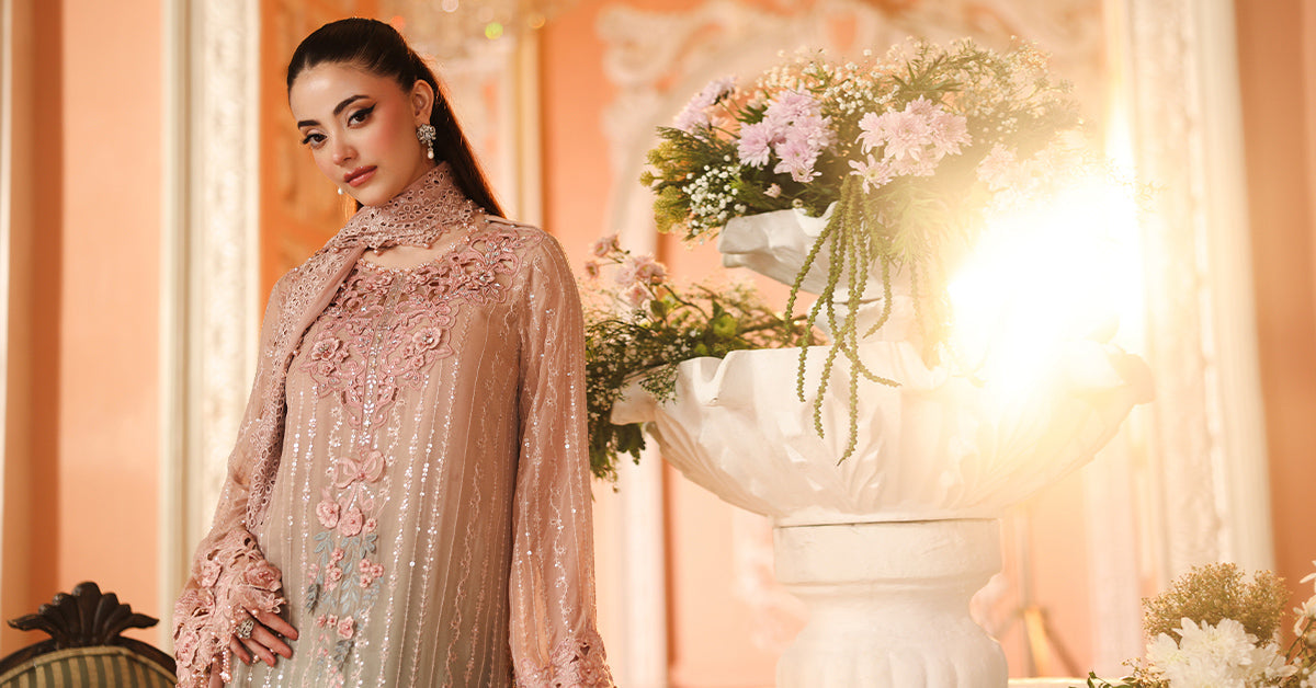 Maria B | Royale Tea Affair | MPC-26-202-Ombre Blossom, image 6