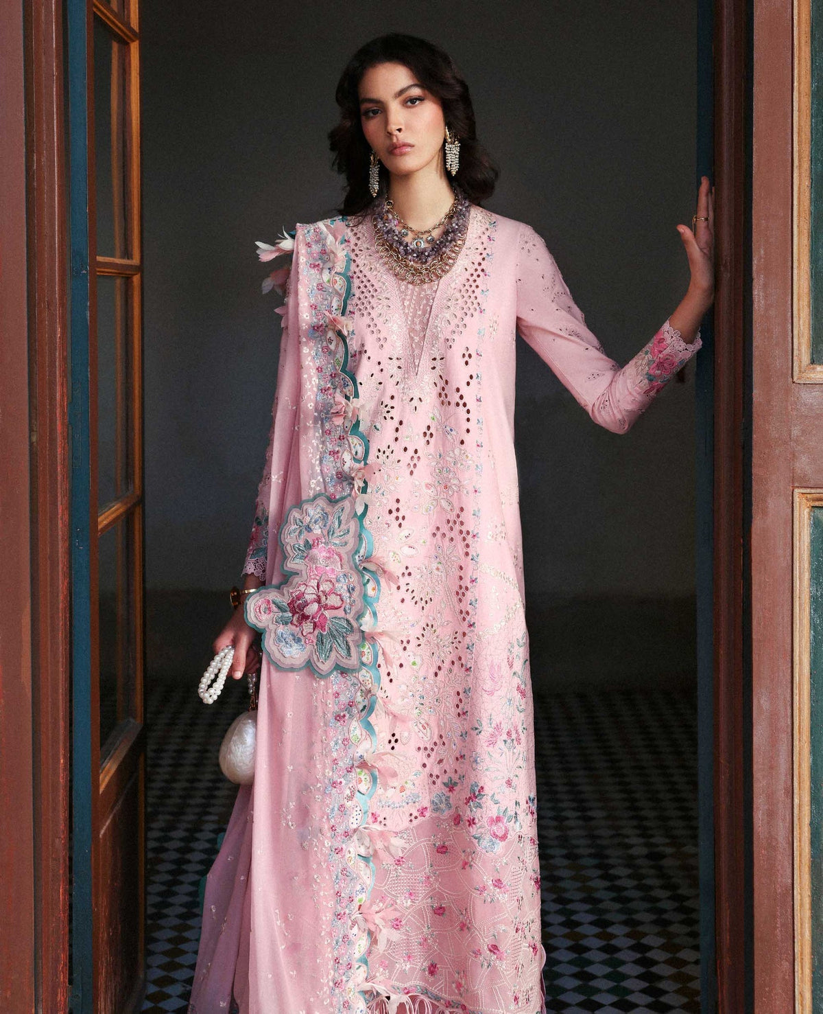Republic Womenswear | Reine Luxury Lawn 26 | Cecelia-5