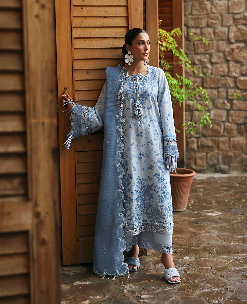 Republic Womenswear | Talia Luxury Lawn 25 | D2-B - Mireya -  Republic Womenswear Ladies Clothes - Original Designer Dress - House of Maryam