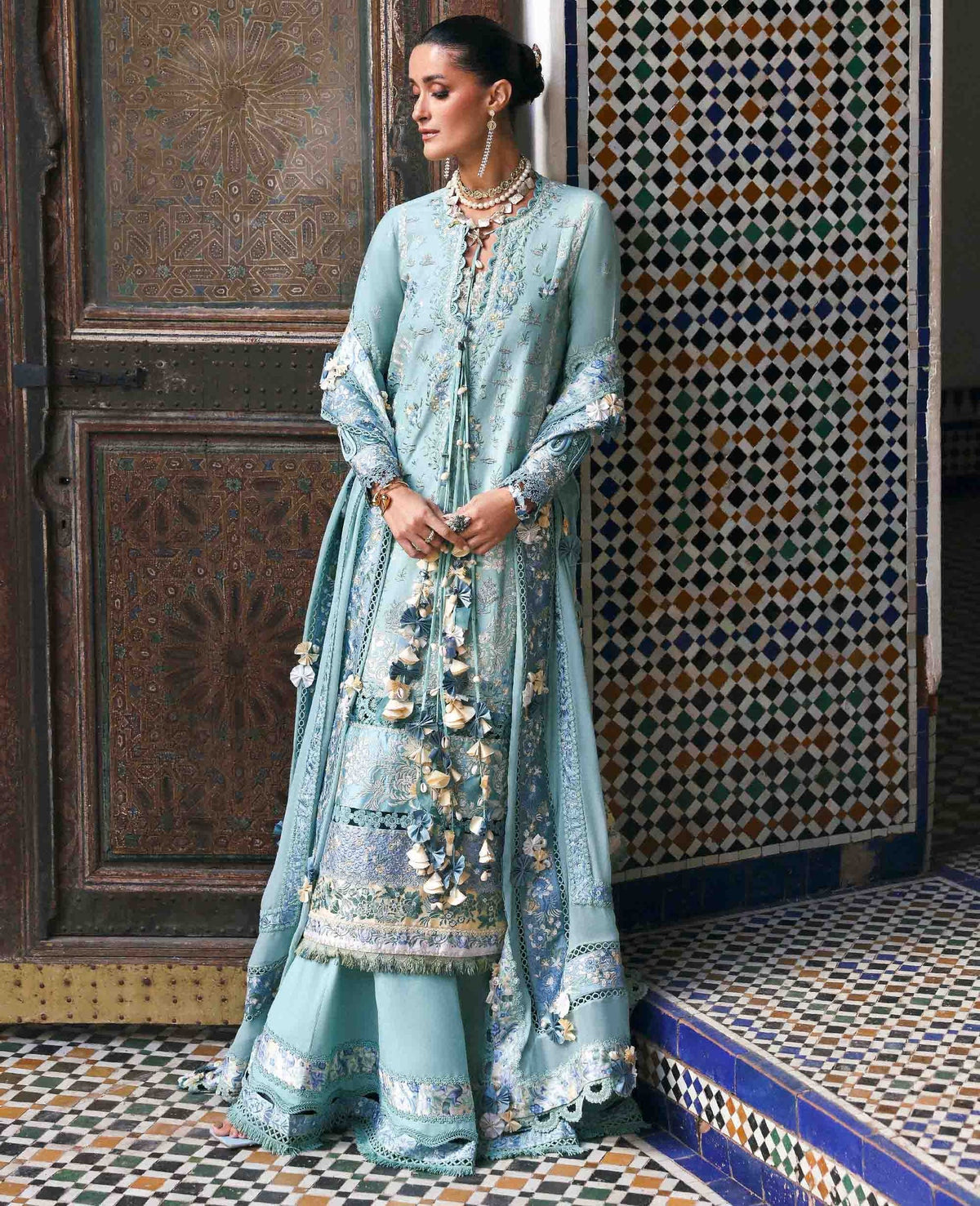 Republic Womenswear | Reine Luxury Lawn 26 | Lilas, image 7