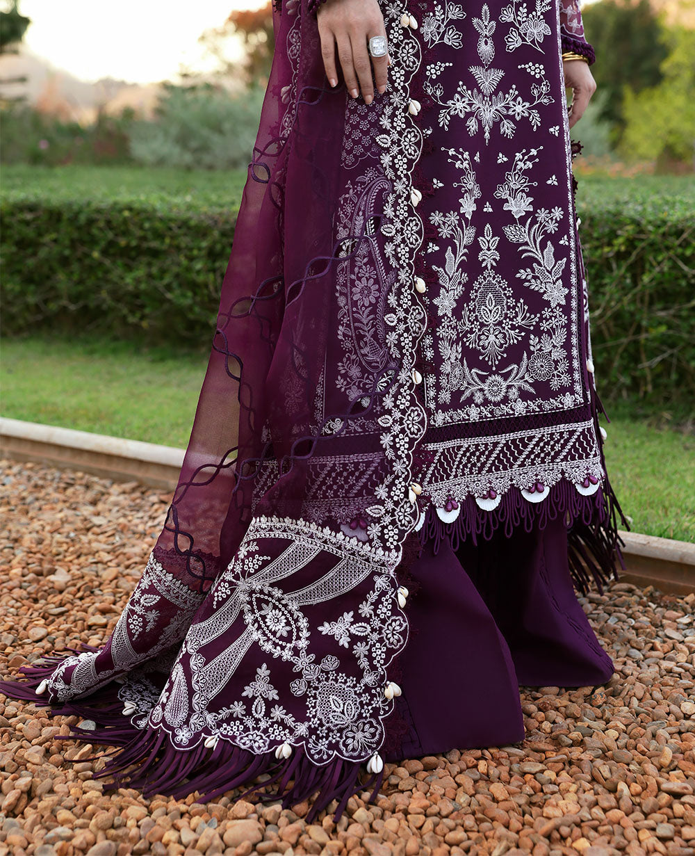 Republic Womenswear | Kalani Eid Luxury Lawn 25 | D3-A - Elara -  Republic Womenswear Ladies Clothes - Original Designer Dress - House of Maryam