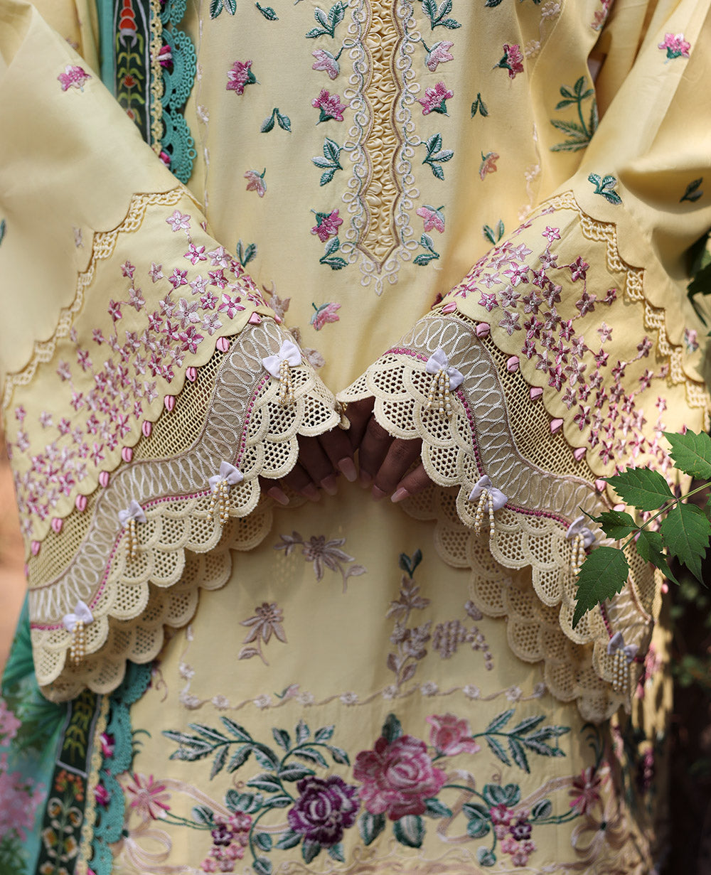 Republic Womenswear | Talia Luxury Lawn 25 | D3-A - Lina -  Republic Womenswear Ladies Clothes - Original Designer Dress - House of Maryam