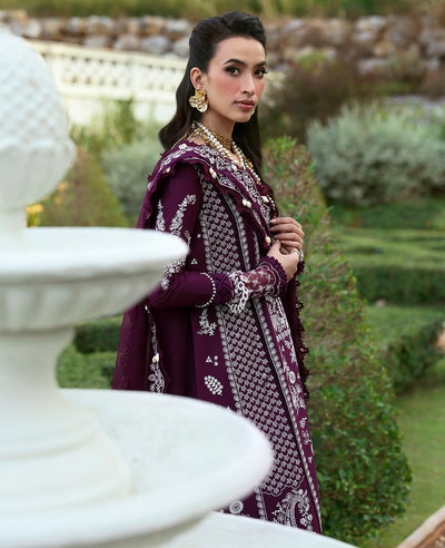 Republic Womenswear | Kalani Eid Luxury Lawn 25 | D3-A - Elara -  Republic Womenswear Ladies Clothes - Original Designer Dress - House of Maryam