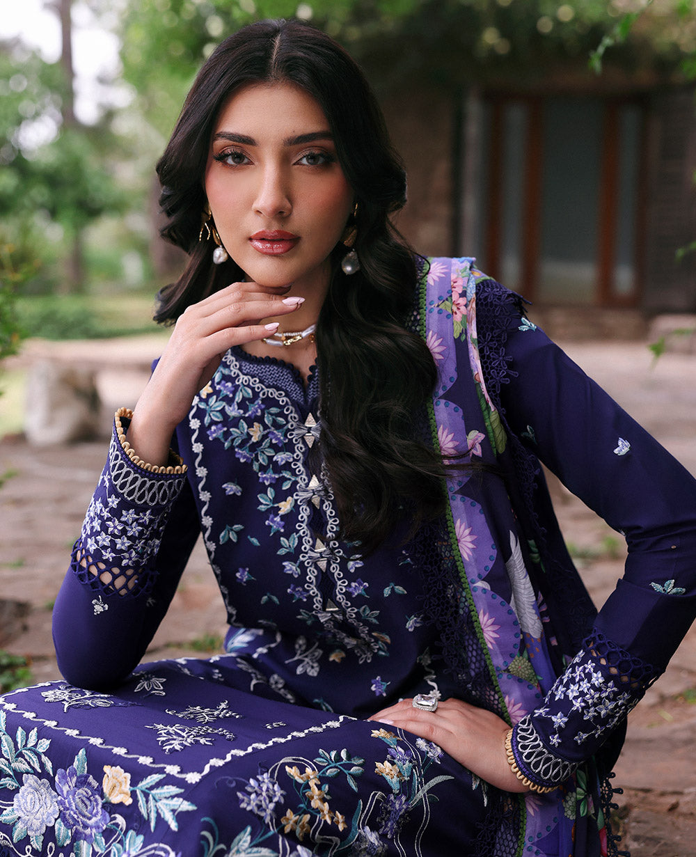 Republic Womenswear | Talia Luxury Lawn 25 | D3-B - Saia -  Republic Womenswear Ladies Clothes - Original Designer Dress - House of Maryam