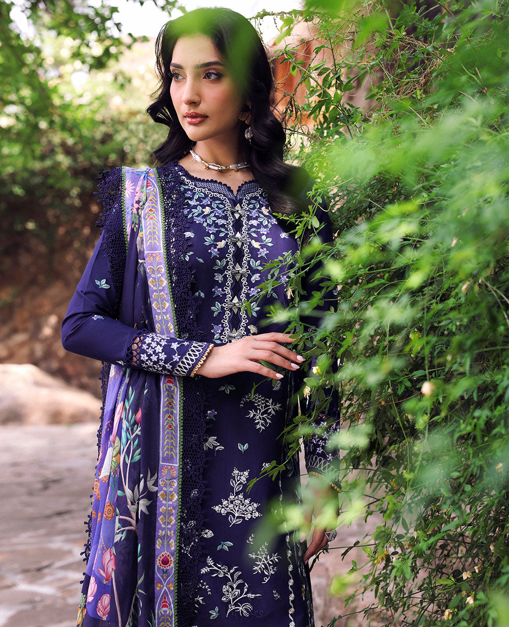 Republic Womenswear | Talia Luxury Lawn 25 | D3-B - Saia -  Republic Womenswear Ladies Clothes - Original Designer Dress - House of Maryam