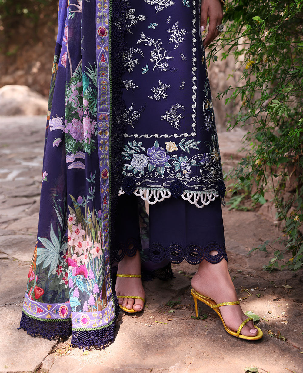 Republic Womenswear | Talia Luxury Lawn 25 | D3-B - Saia -  Republic Womenswear Ladies Clothes - Original Designer Dress - House of Maryam