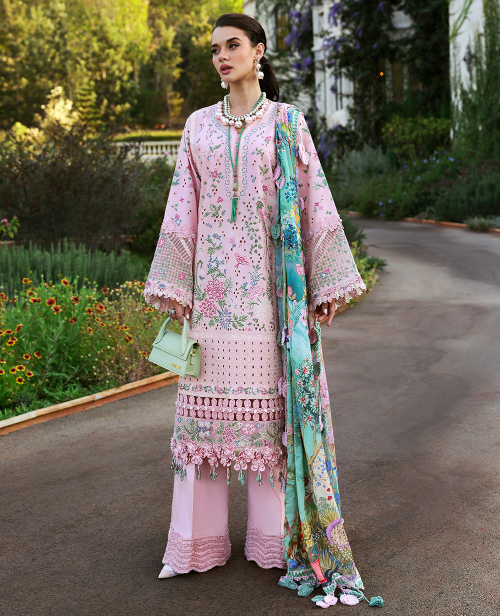 Republic Womenswear | Kalani Eid Luxury Lawn 25 | D5-A - Meher -  Republic Womenswear Ladies Clothes - Original Designer Dress - House of Maryam