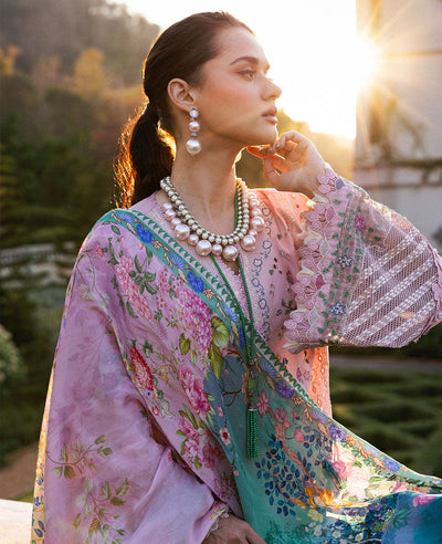 Republic Womenswear | Kalani Eid Luxury Lawn 25 | D5-A - Meher -  Republic Womenswear Ladies Clothes - Original Designer Dress - House of Maryam