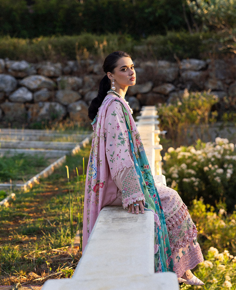 Republic Womenswear | Kalani Eid Luxury Lawn 25 | D5-A - Meher -  Republic Womenswear Ladies Clothes - Original Designer Dress - House of Maryam
