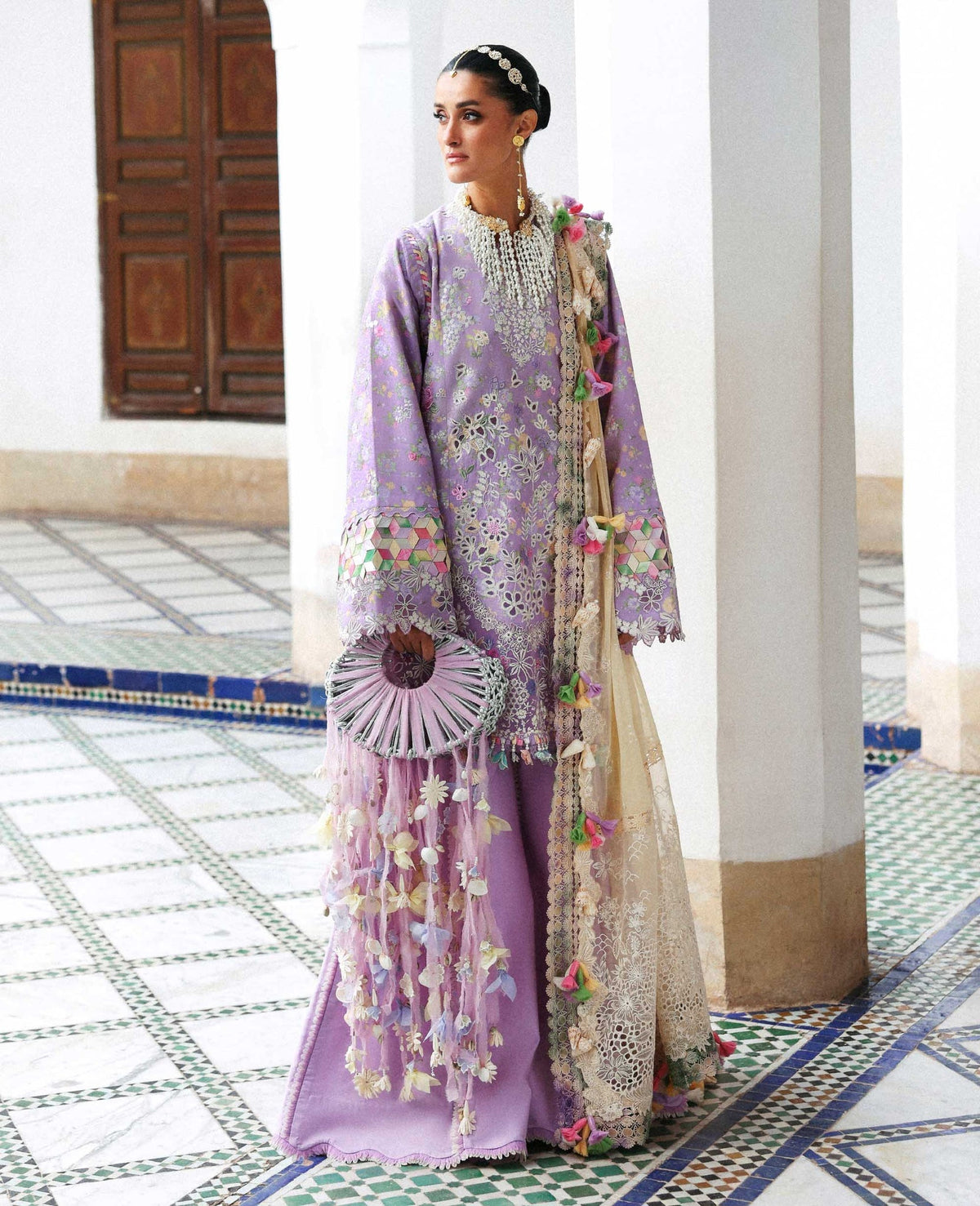 Republic Womenswear | Reine Luxury Lawn 26 | Licci-1