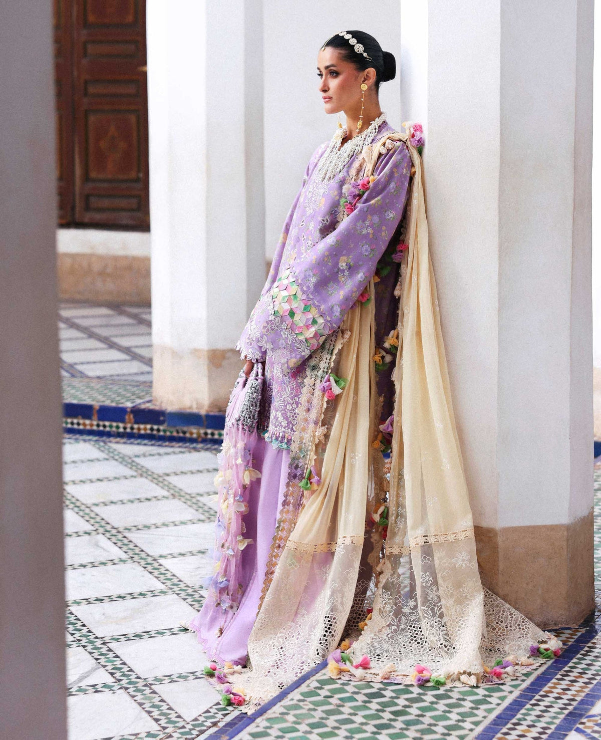 Republic Womenswear | Reine Luxury Lawn 26 | Licci-2