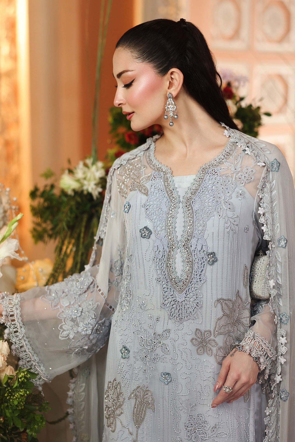 Maria B | Royale Tea Affair | MPC-26-206-Muted Blue, image 4