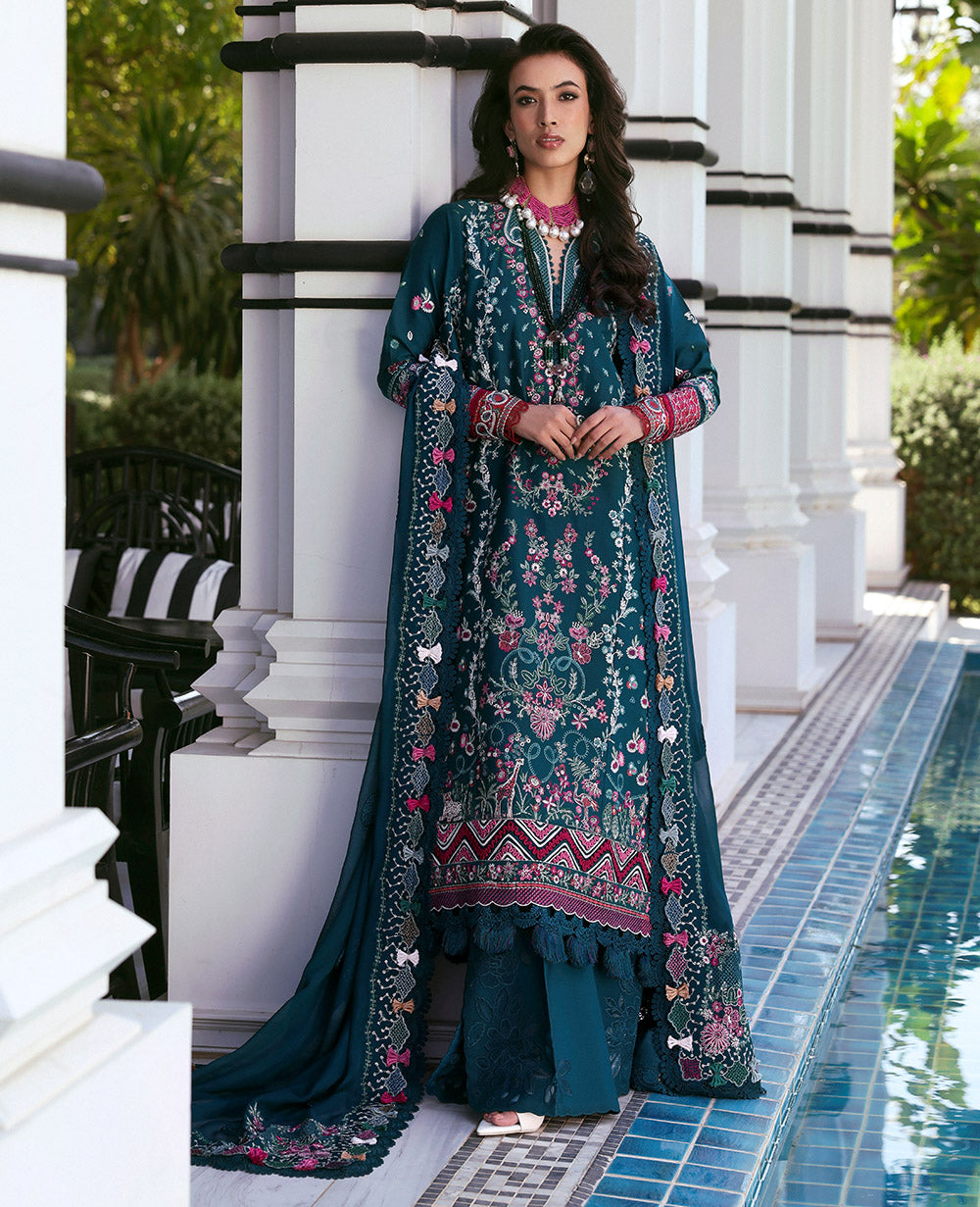 Republic Womenswear | Kalani Eid Luxury Lawn 25 | D6-B - Talia -  Republic Womenswear Ladies Clothes - Original Designer Dress - House of Maryam