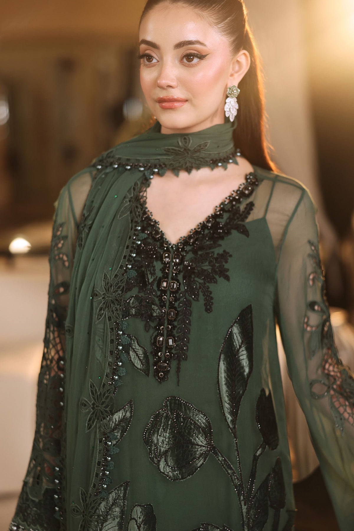 Maria B | Royale Tea Affair | MPC-26-207-Pine Green, image 6