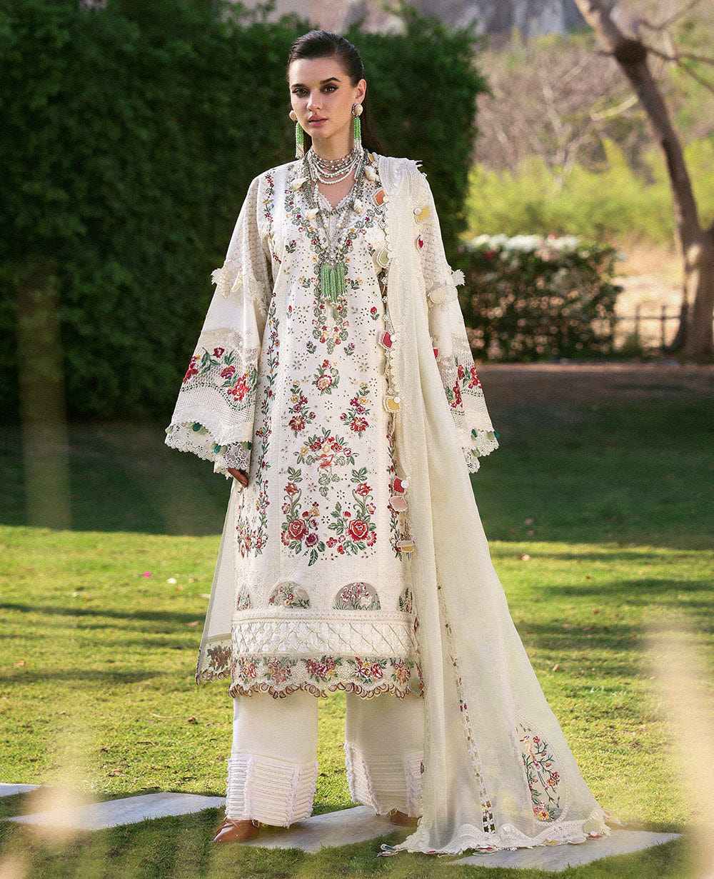 Republic Womenswear | Kalani Eid Luxury Lawn 25 | D7-A - Mira -  Republic Womenswear Ladies Clothes - Original Designer Dress - House of Maryam