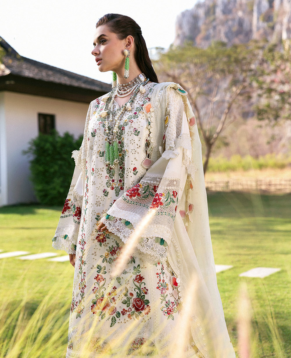 Republic Womenswear | Kalani Eid Luxury Lawn 25 | D7-A - Mira -  Republic Womenswear Ladies Clothes - Original Designer Dress - House of Maryam