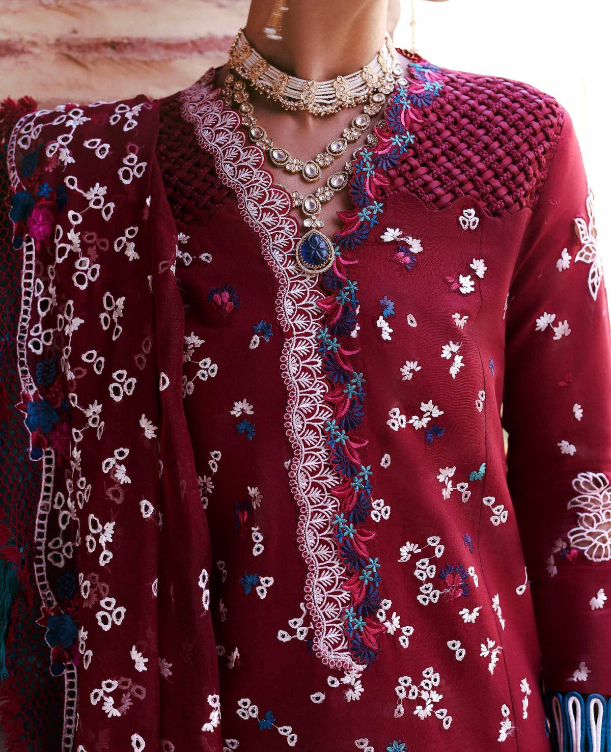 Republic Womenswear | Reine Luxury Lawn 26 | Eden, image 3
