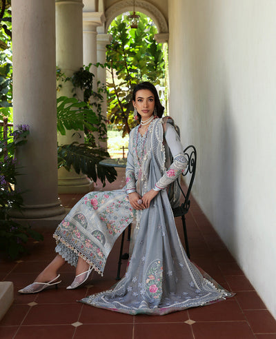 Republic Womenswear | Kalani Eid Luxury Lawn 25 | D7-B - Hoor -  Republic Womenswear Ladies Clothes - Original Designer Dress - House of Maryam